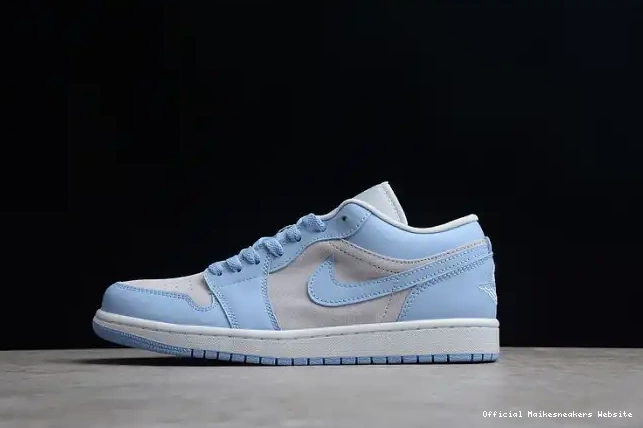 Official Maikesneakers DC0774-050 Jordan University Low 1 (W) Blue 0520